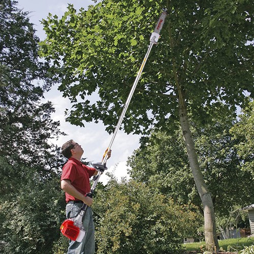 7cc gas pole trimmer - gas, 12"